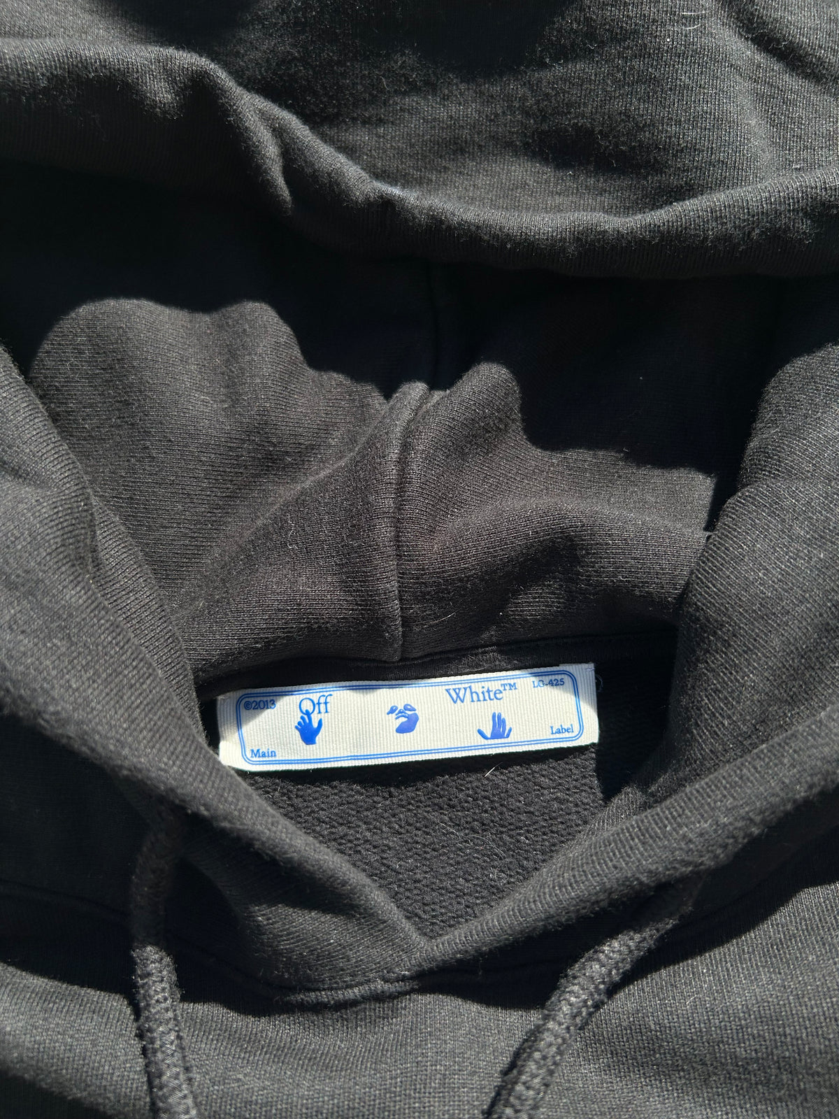 Off-White Marker Slim Hoodie - Size Small
