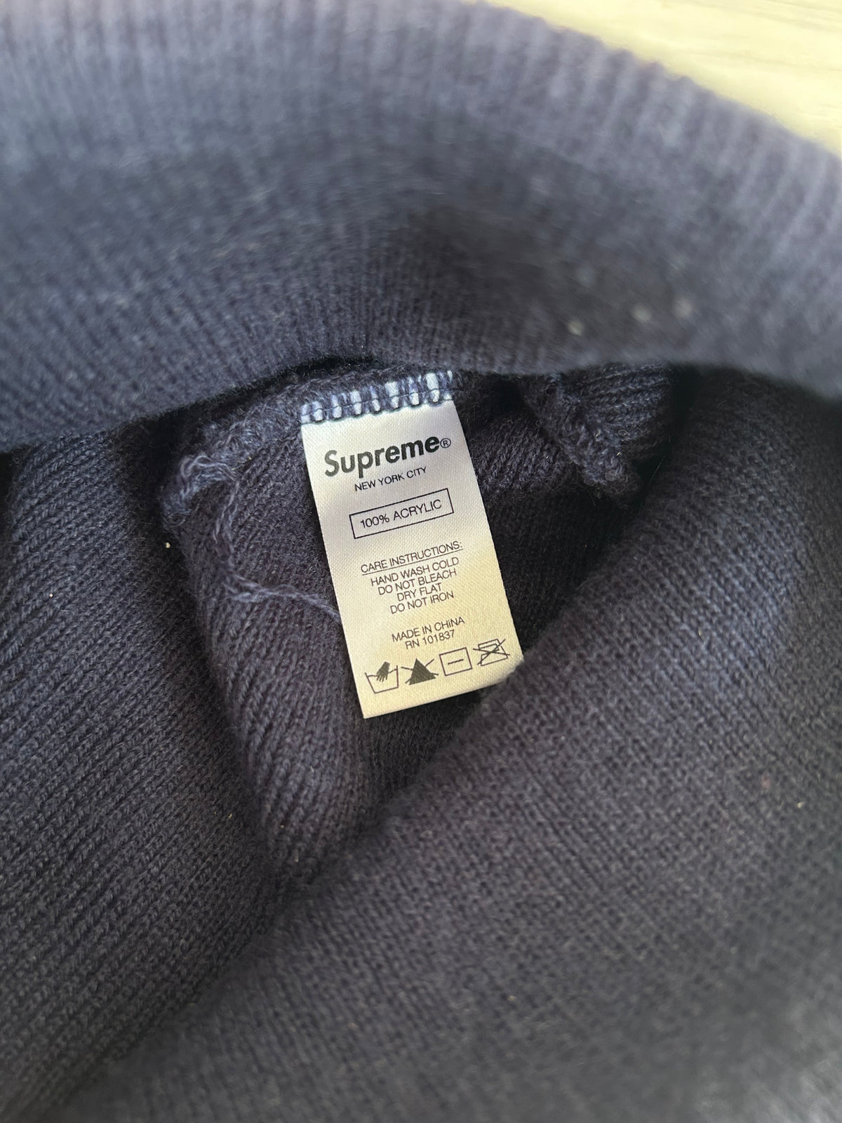Supreme Lenticular Patch Beanie - O/S