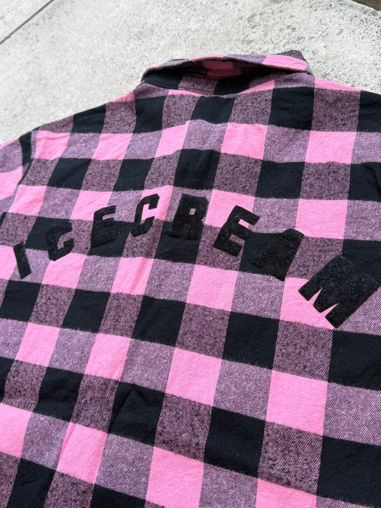 Billionaire Boys Club ICECREAM Flannel Shirt - Size Small