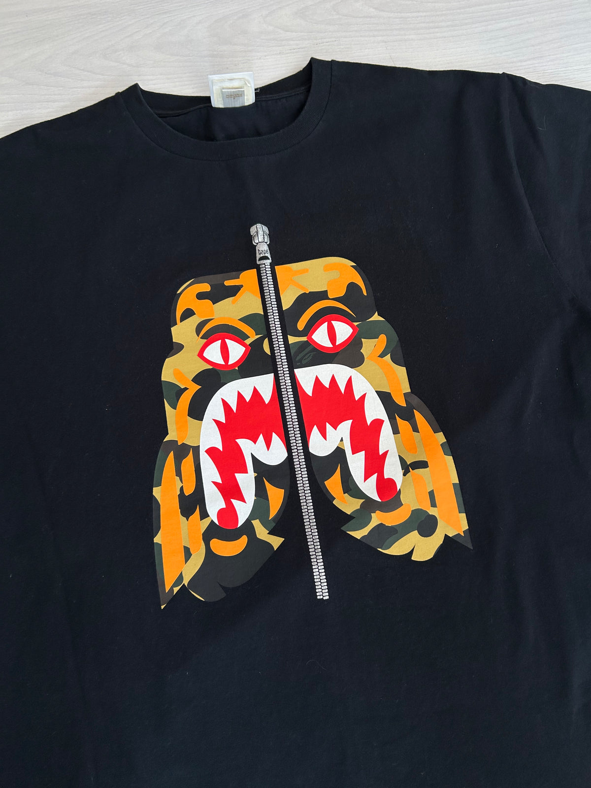 A Bathing Ape 1st Camo Tiger T-Shirt - Size XXL