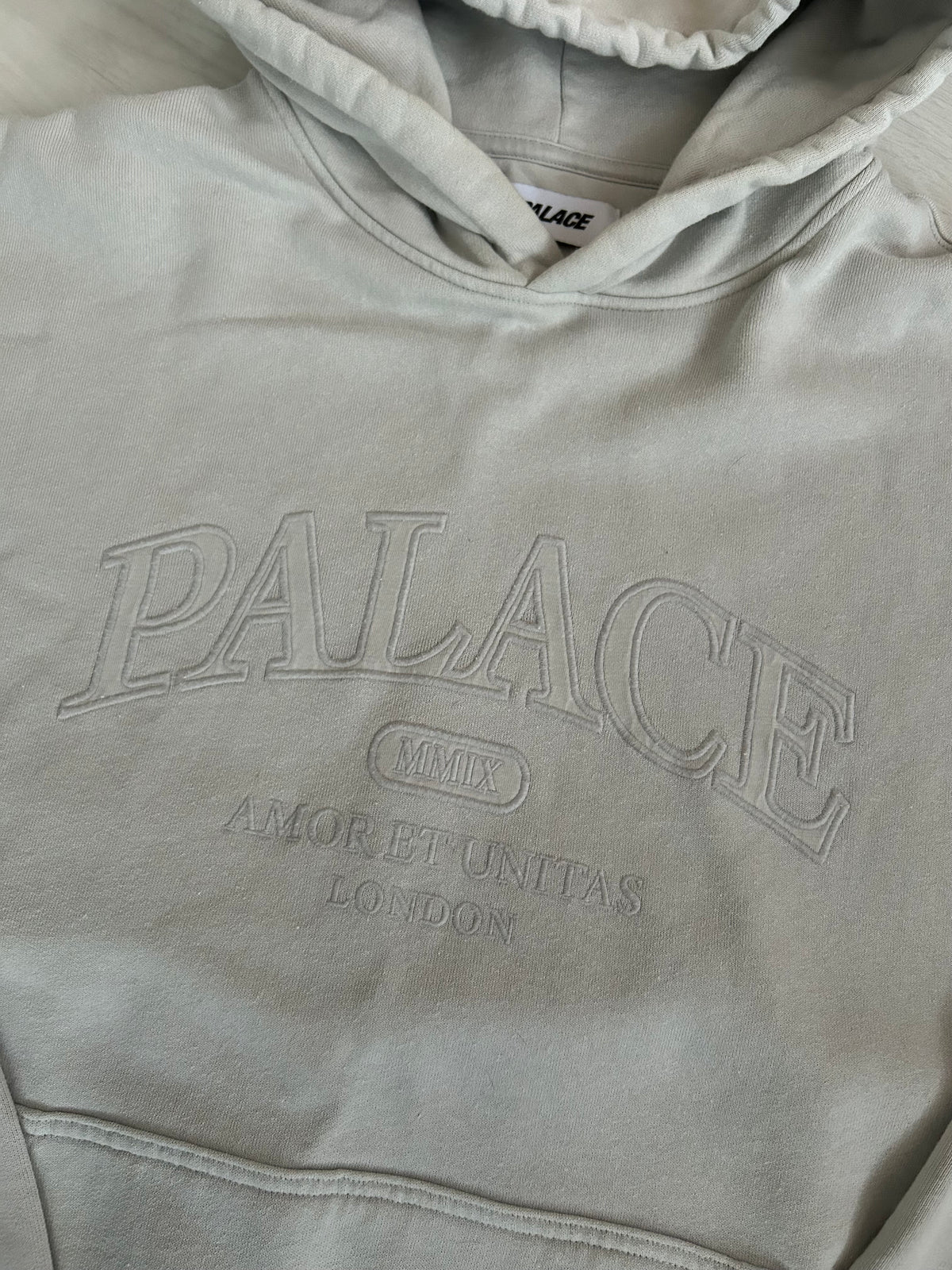 Palace Unitas Pigment Wash Hoodie - Size XL