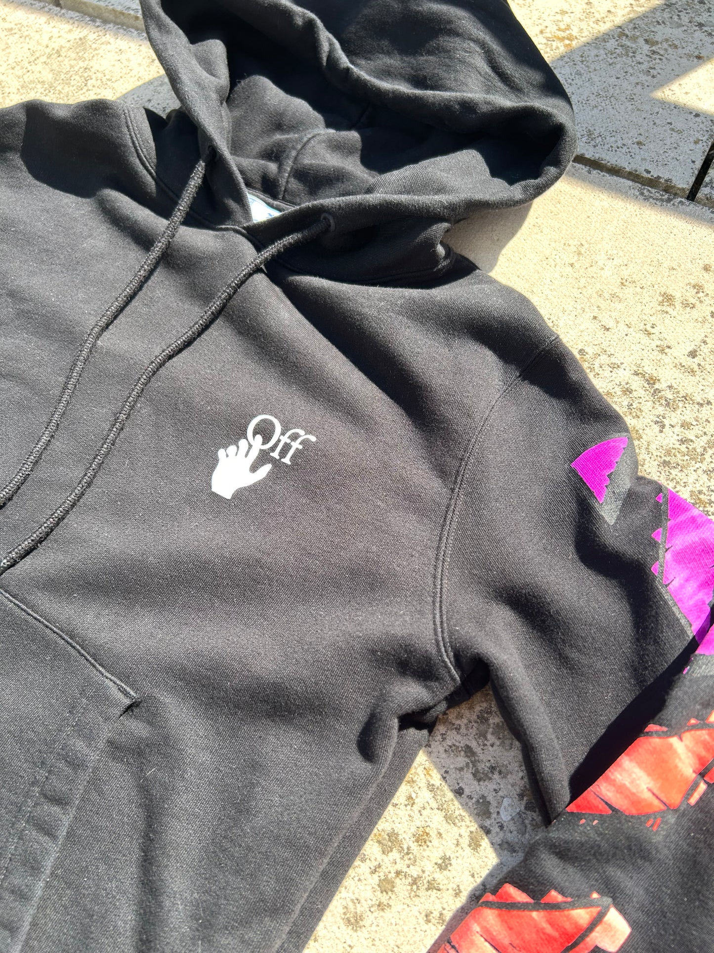 Off-White Marker Slim Hoodie - Size Small