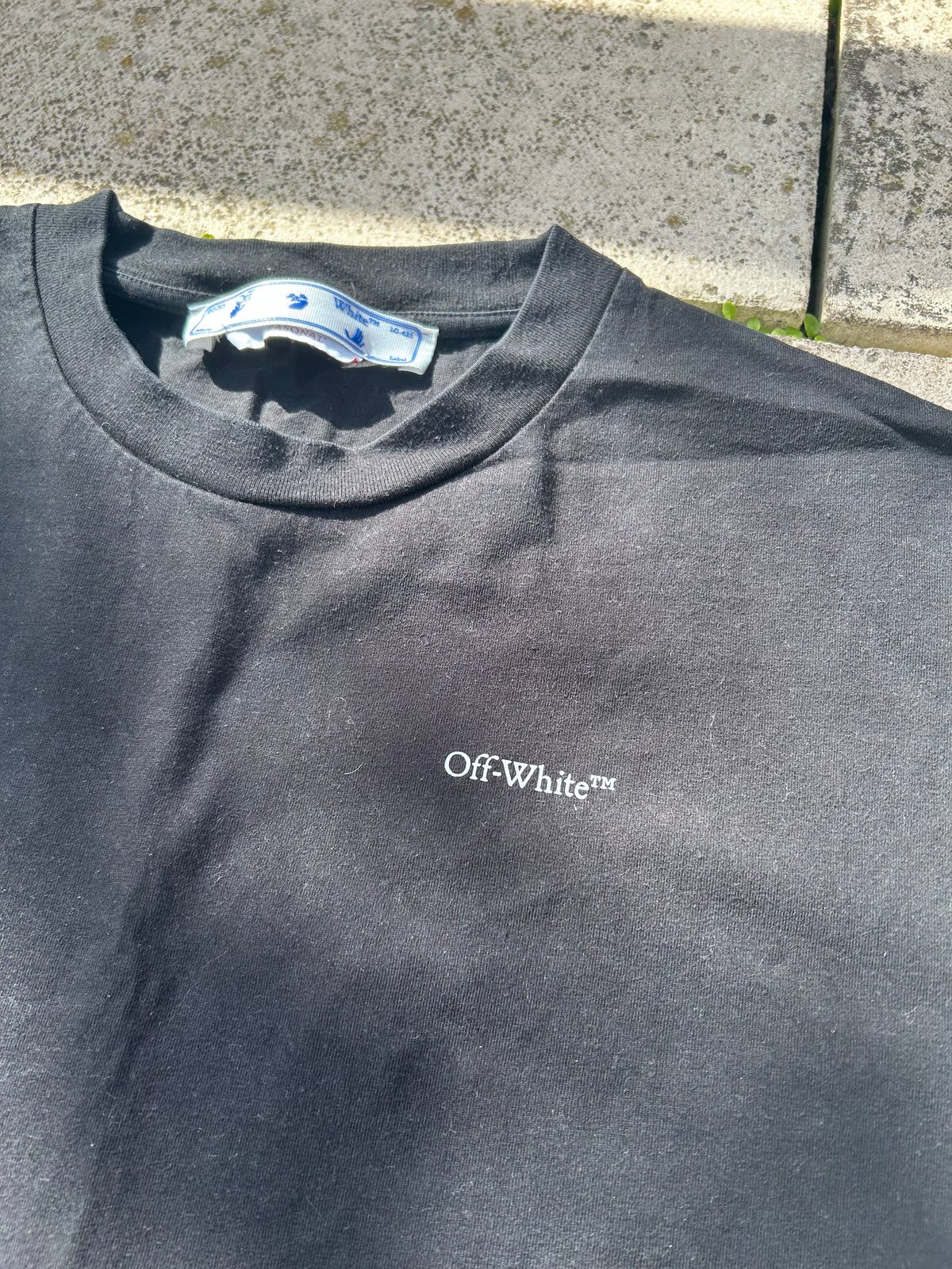 Off-White Floral Arrows T-Shirt - Size Large
