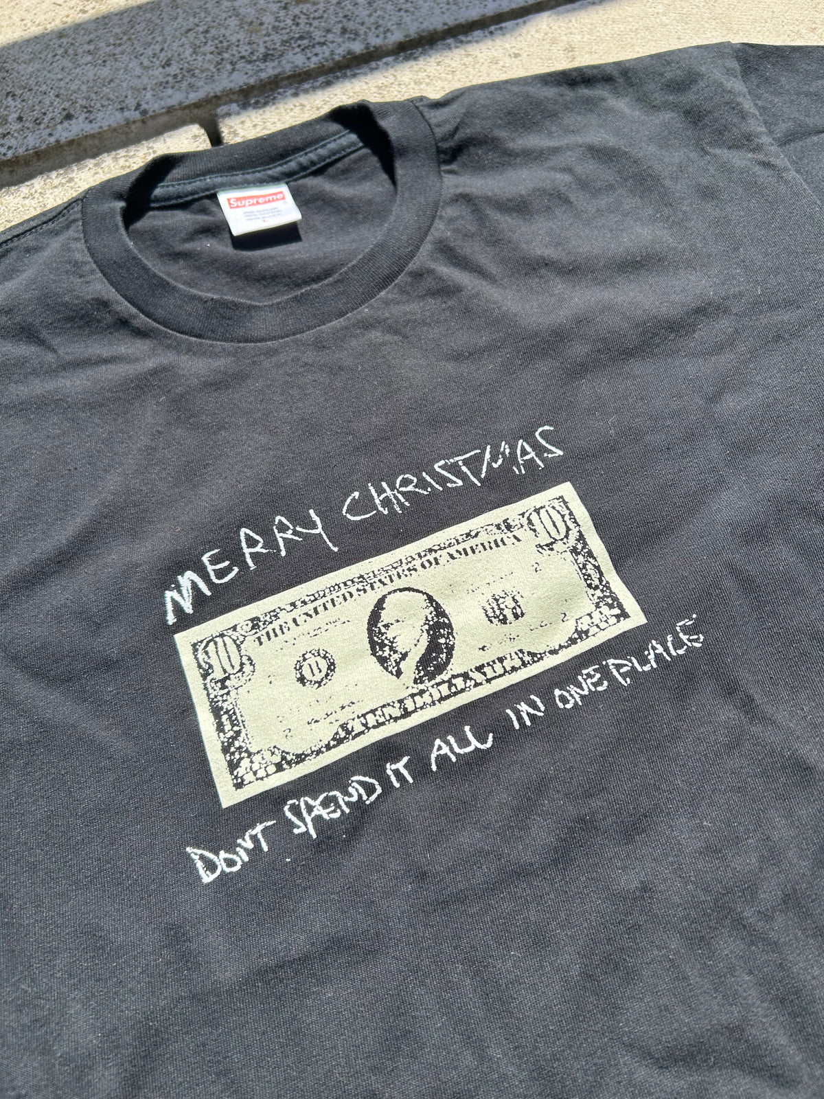Supreme Spend It T-Shirt - Size Large