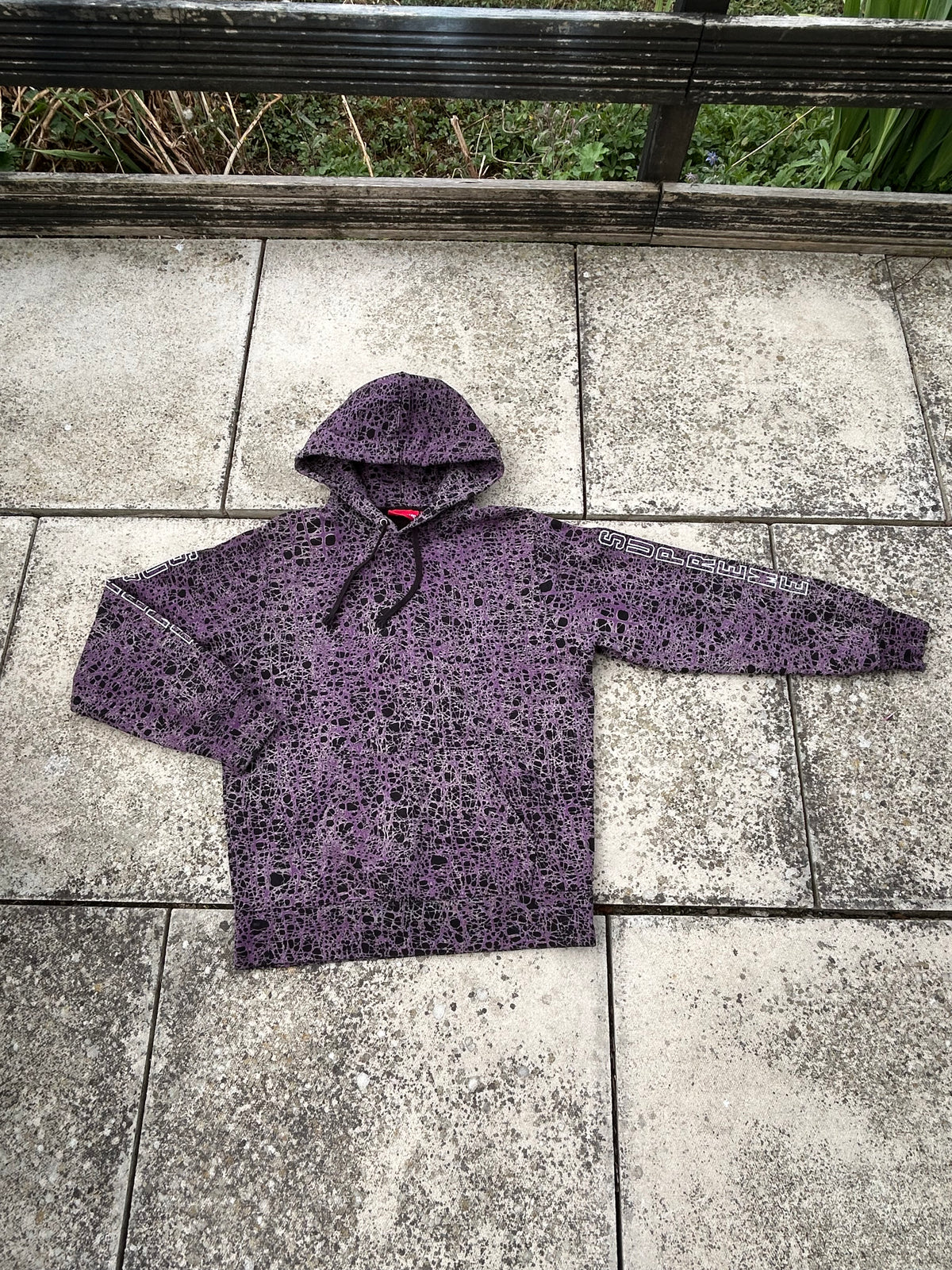 Supreme Marble Hoodie - Size Medium