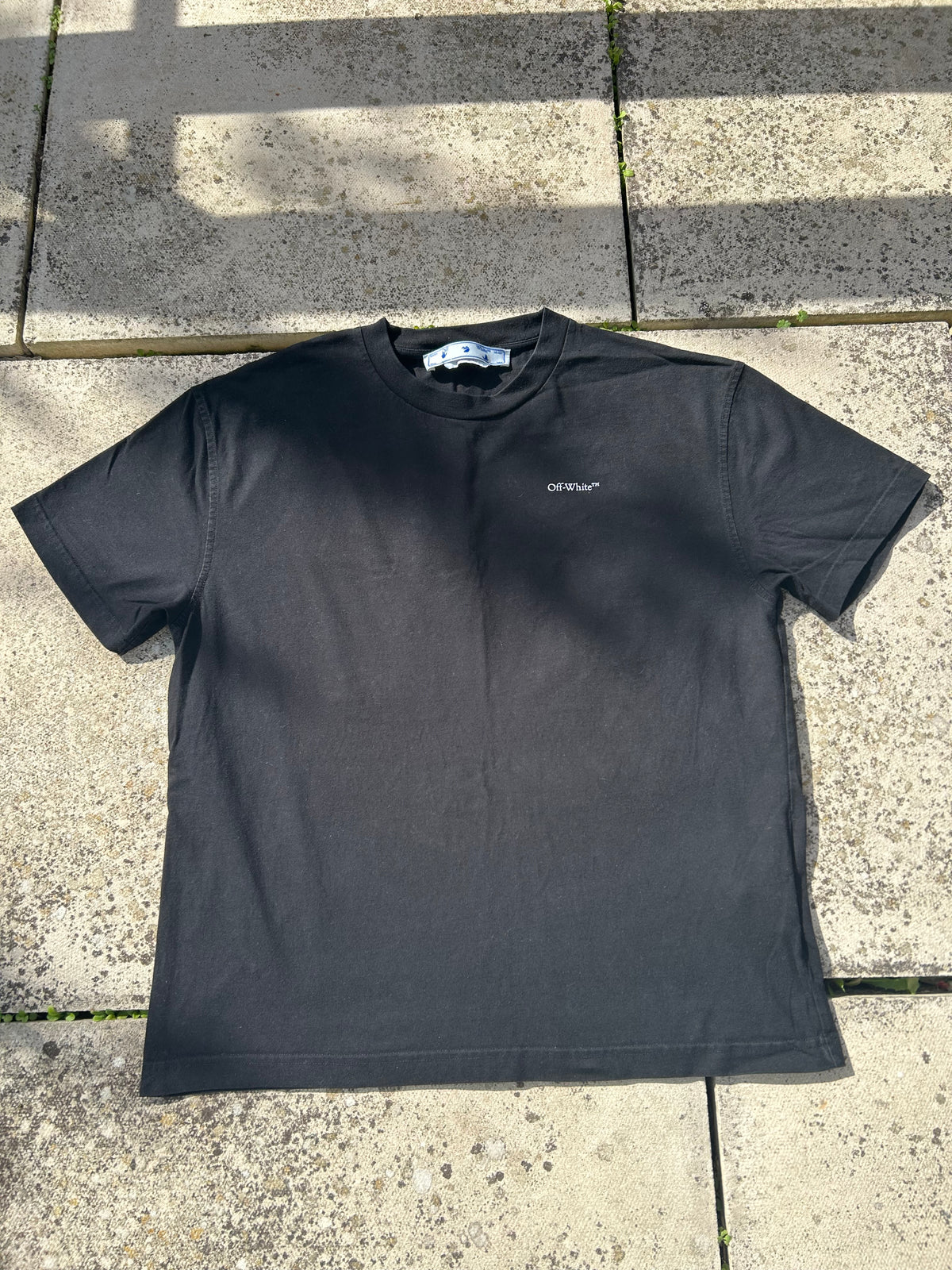 Off-White Floral Arrows T-Shirt - Size Large