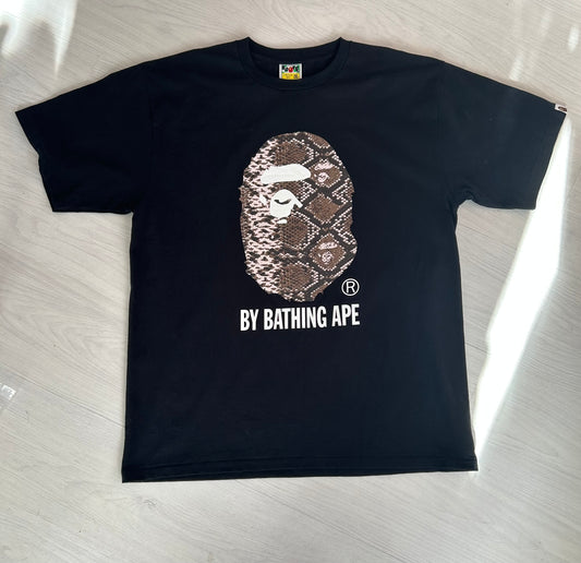 A Bathing Ape BAPE Snake T-Shirt - Size XXL