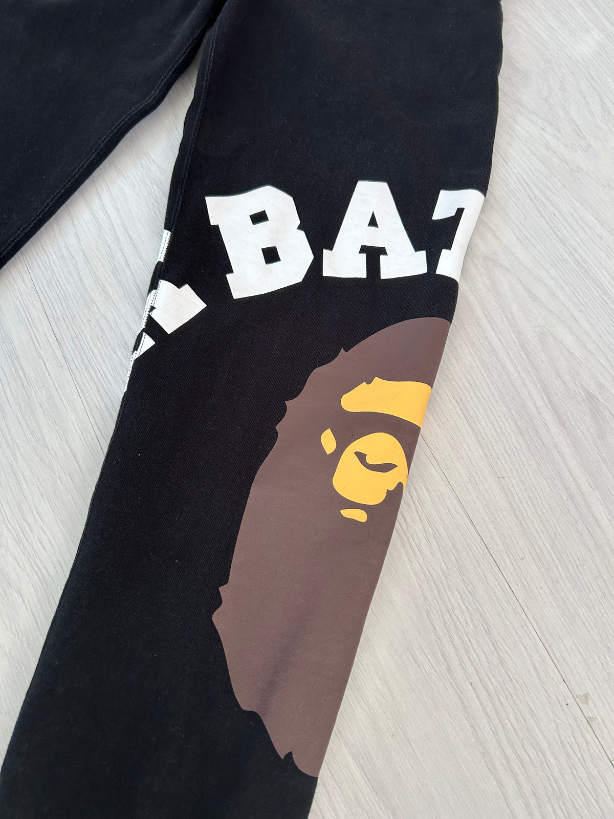 A Bathing Ape Giant College Joggers - Size Medium