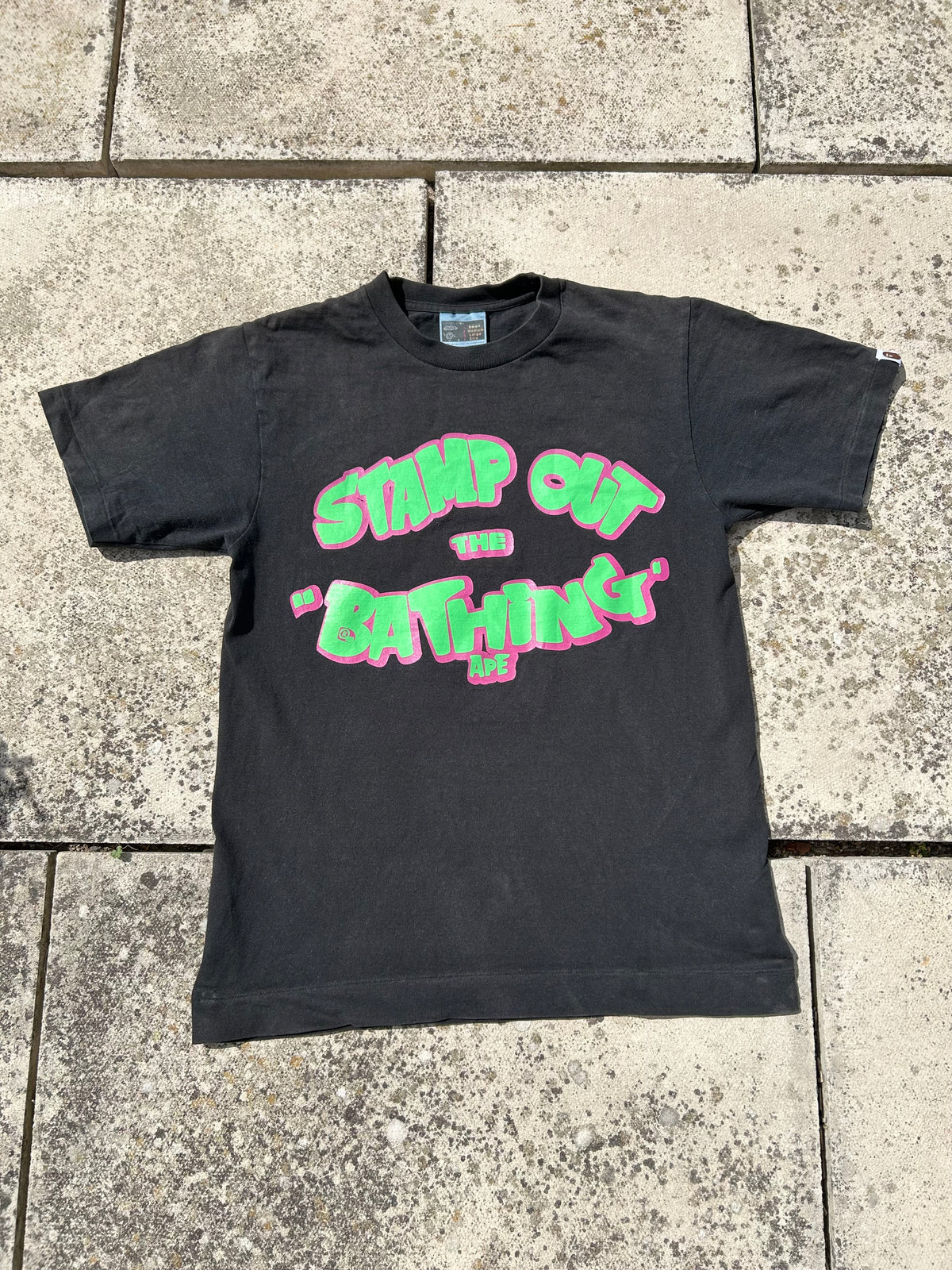 Vintage A Bathing Ape Stamp Out The Bathing Ape T-Shirt - Size Small