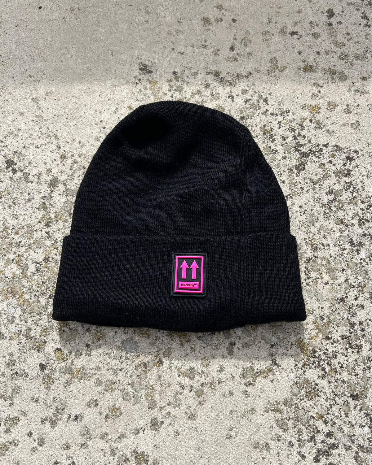 Off-White Patch Beanie - O/S