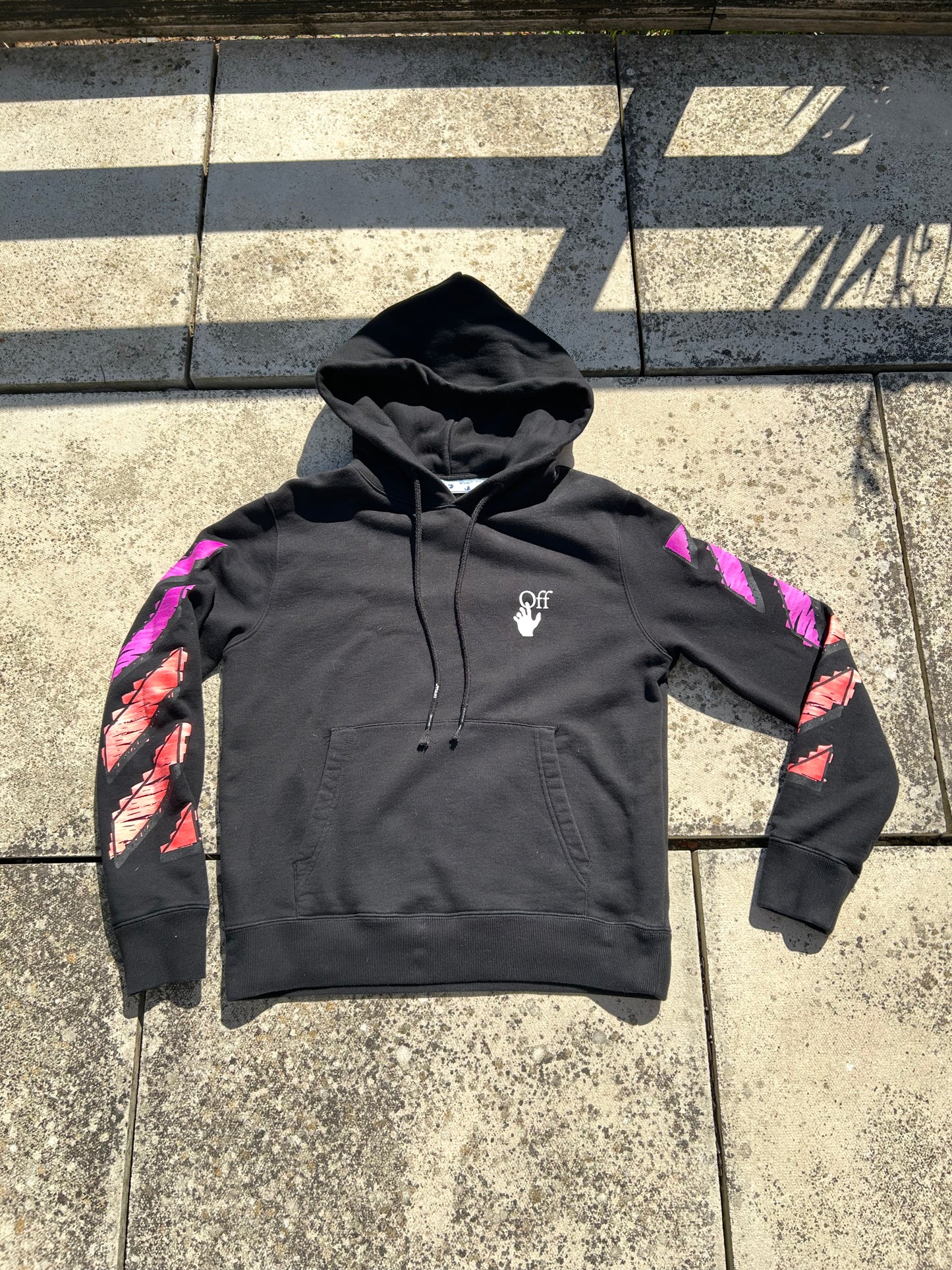 Off-White Marker Slim Hoodie - Size Small