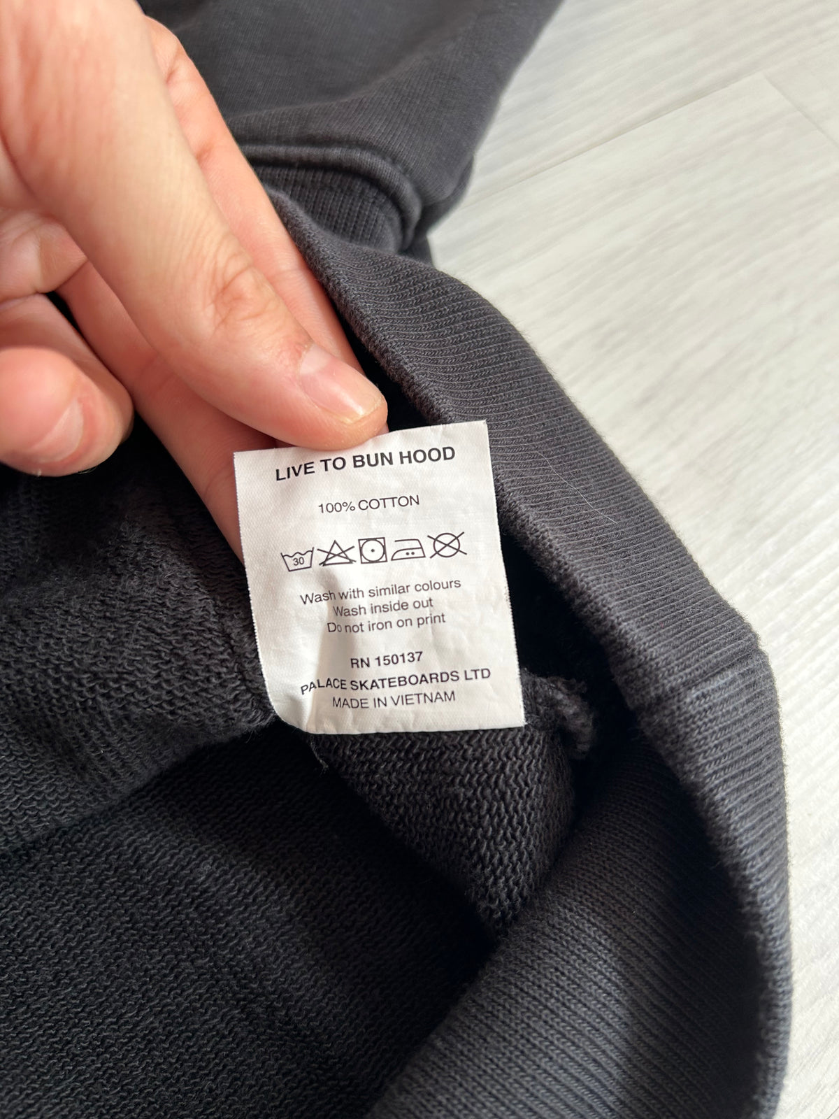 Palace X Spitfire Live to Bun Hoodie - Size XL