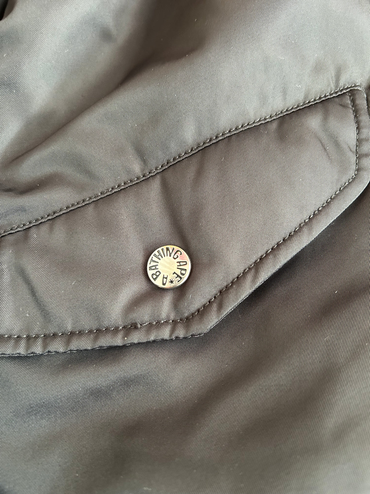 A Bathing Ape MA-1 Flight Jacket Black - Size Small