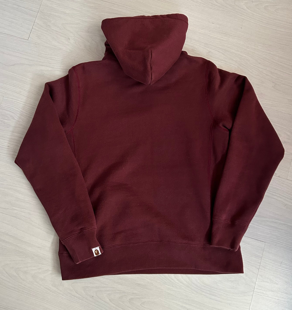 A Bathing Ape College Hoodie - Size Large