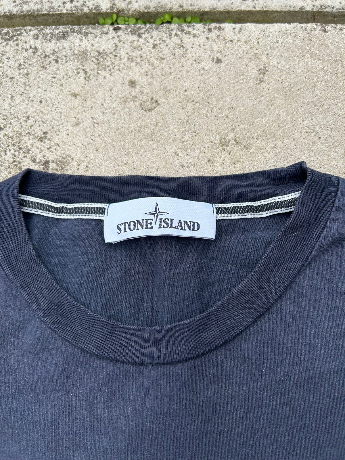 Stone Island Compass Print T-Shirt - Size Medium