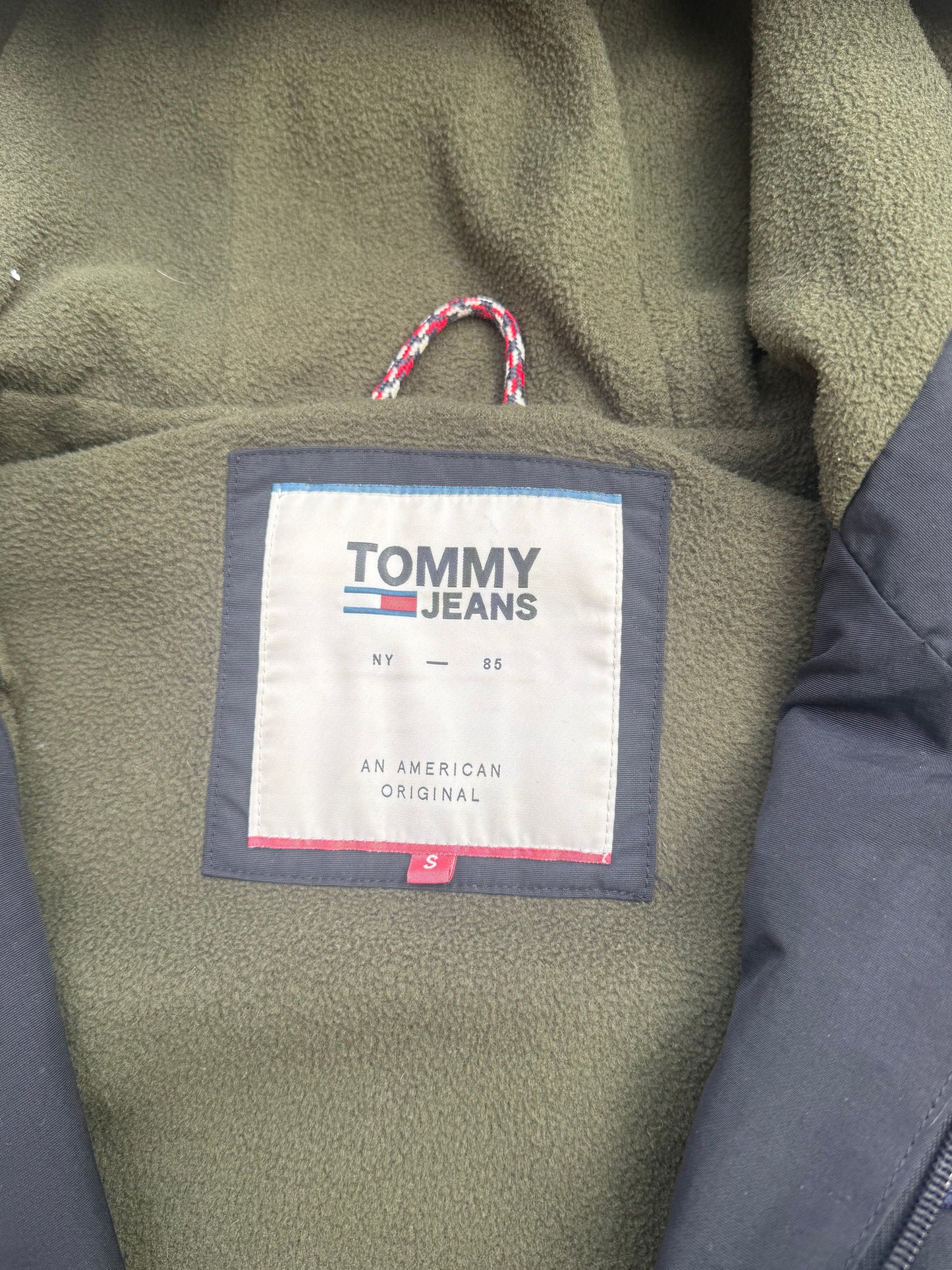Tommy Jeans Fleece Lined Coat - Size Small