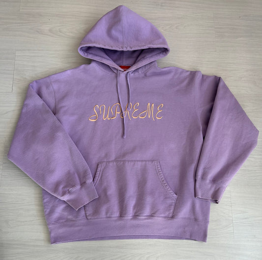 Supreme Script Hoodie - Size XL