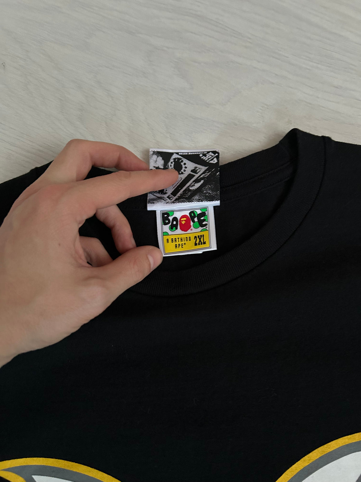 A Bathing Ape Shadow BAPE T-Shirt - Size XXL