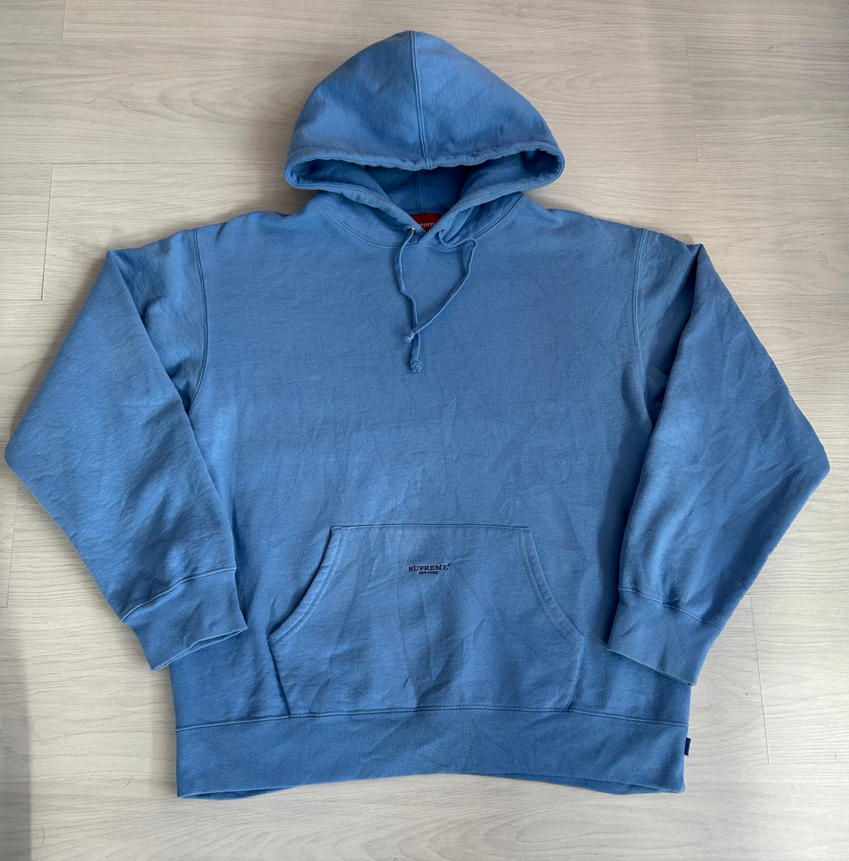 Supreme Micro Logo Hoodie - Size Large