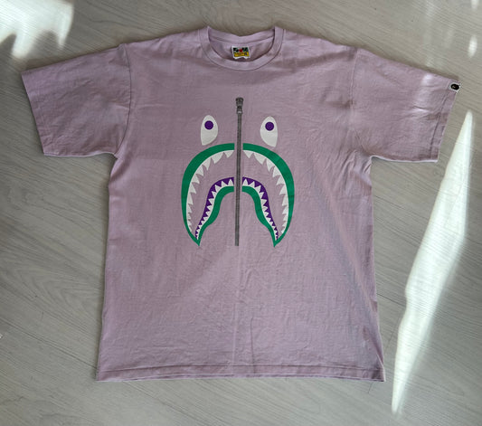 A Bathing Ape Colours Shark T-Shirt - Size XXL