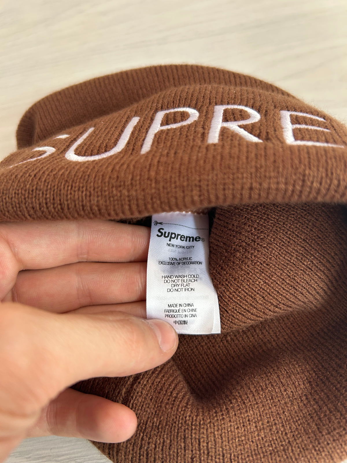 Supreme Capital Beanie - O/S