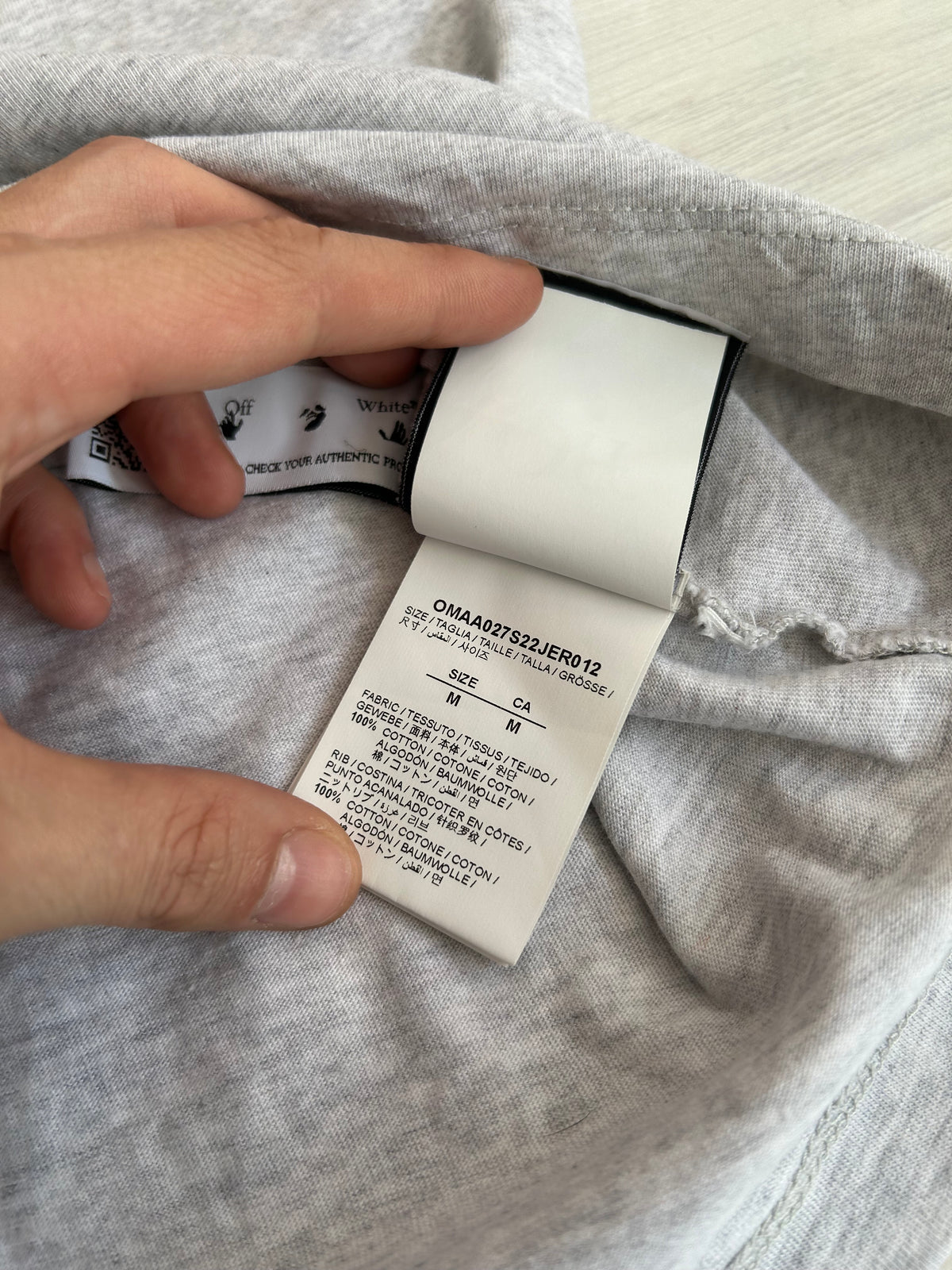 Off-White Wizard Graffiti T-Shirt - Size Medium