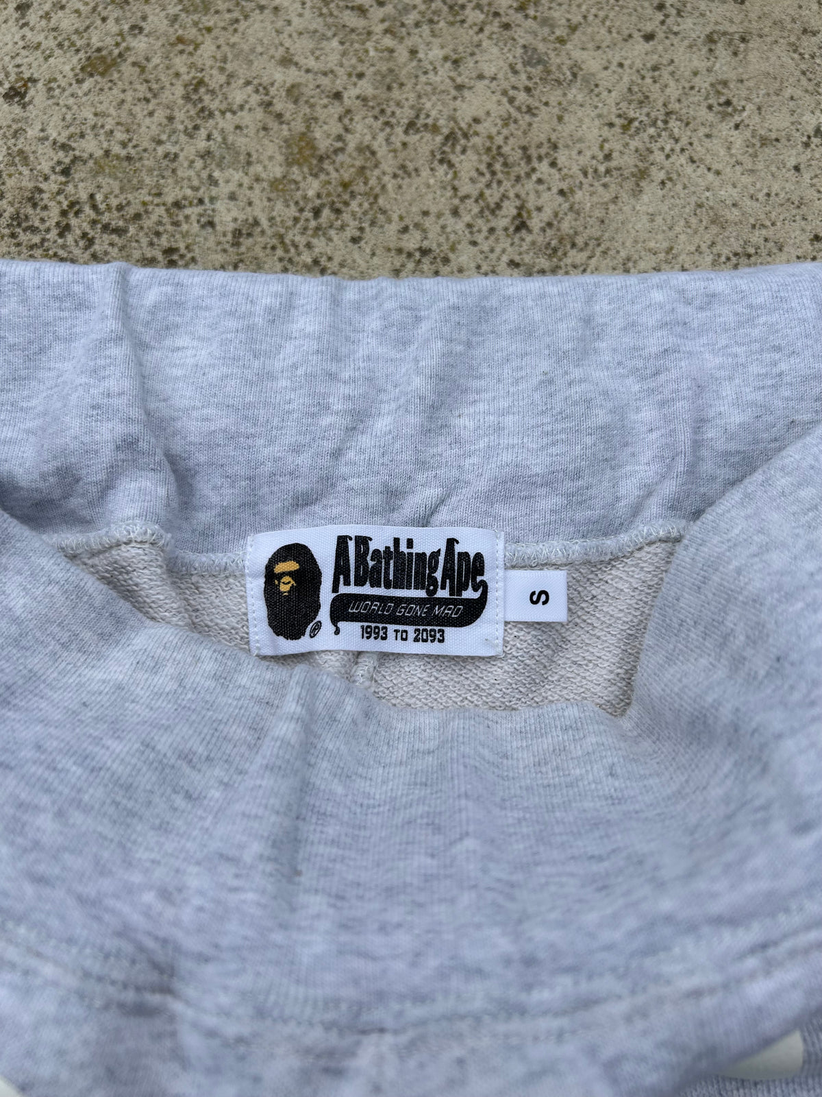 A Bathing Ape Shark Line Rib Joggers - Size Small