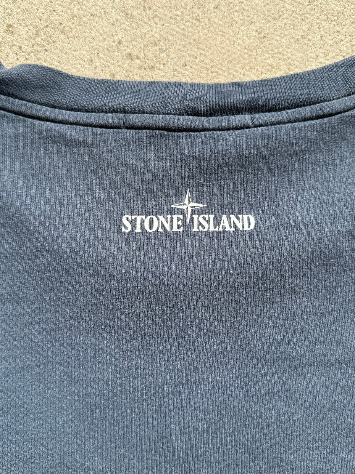 Stone Island Compass Motif T-Shirt - Size Large