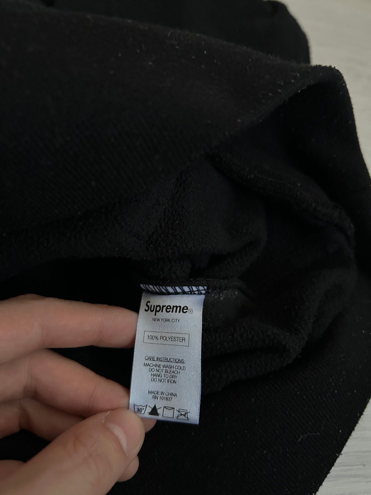 Supreme Fleece Anorak Hoodie - Size Small