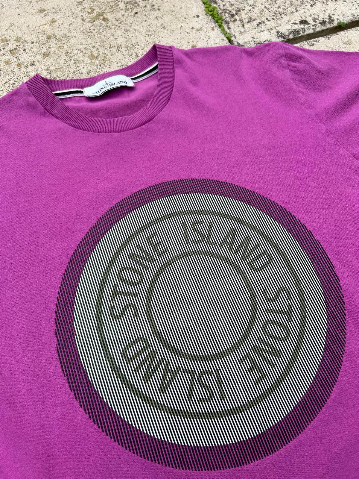 Stone Island Lenticular Two T-Shirt - Size Medium