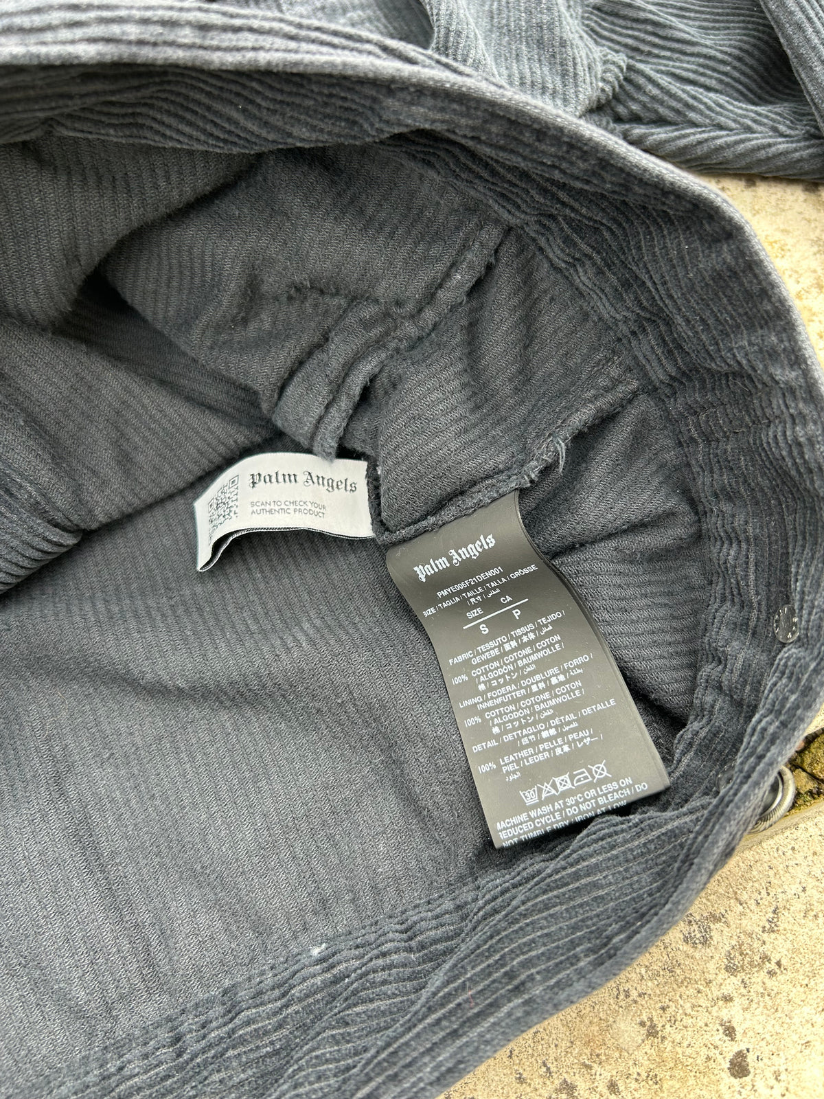 Palm Angels Corduroy Jacket - Size Small