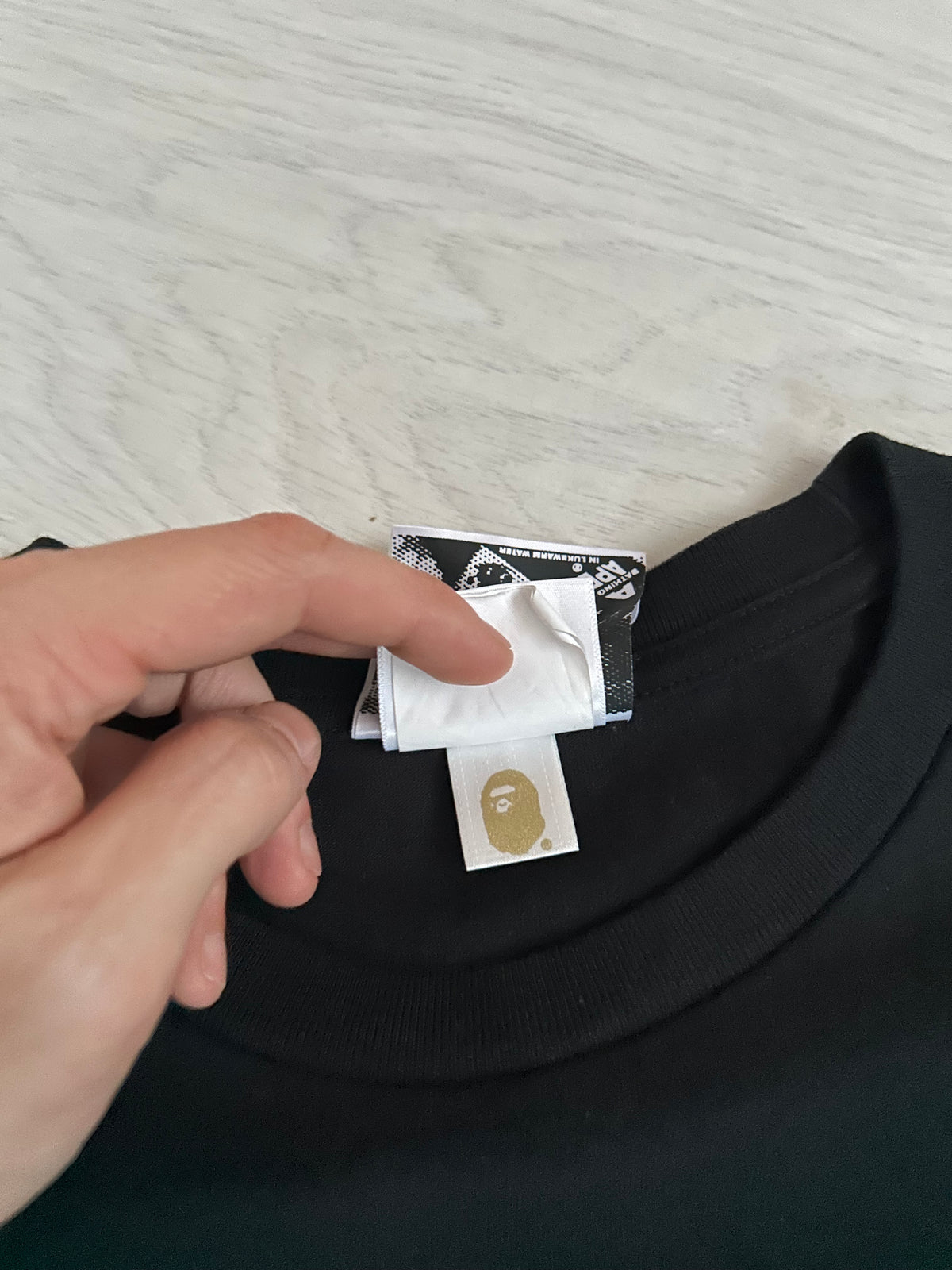A Bathing Ape Shadow BAPE T-Shirt - Size XXL