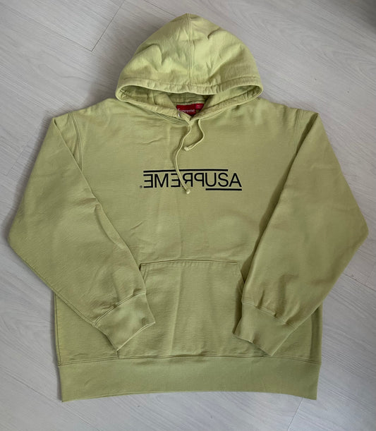 Supreme USA Hooded Sweatshirt - Size Large