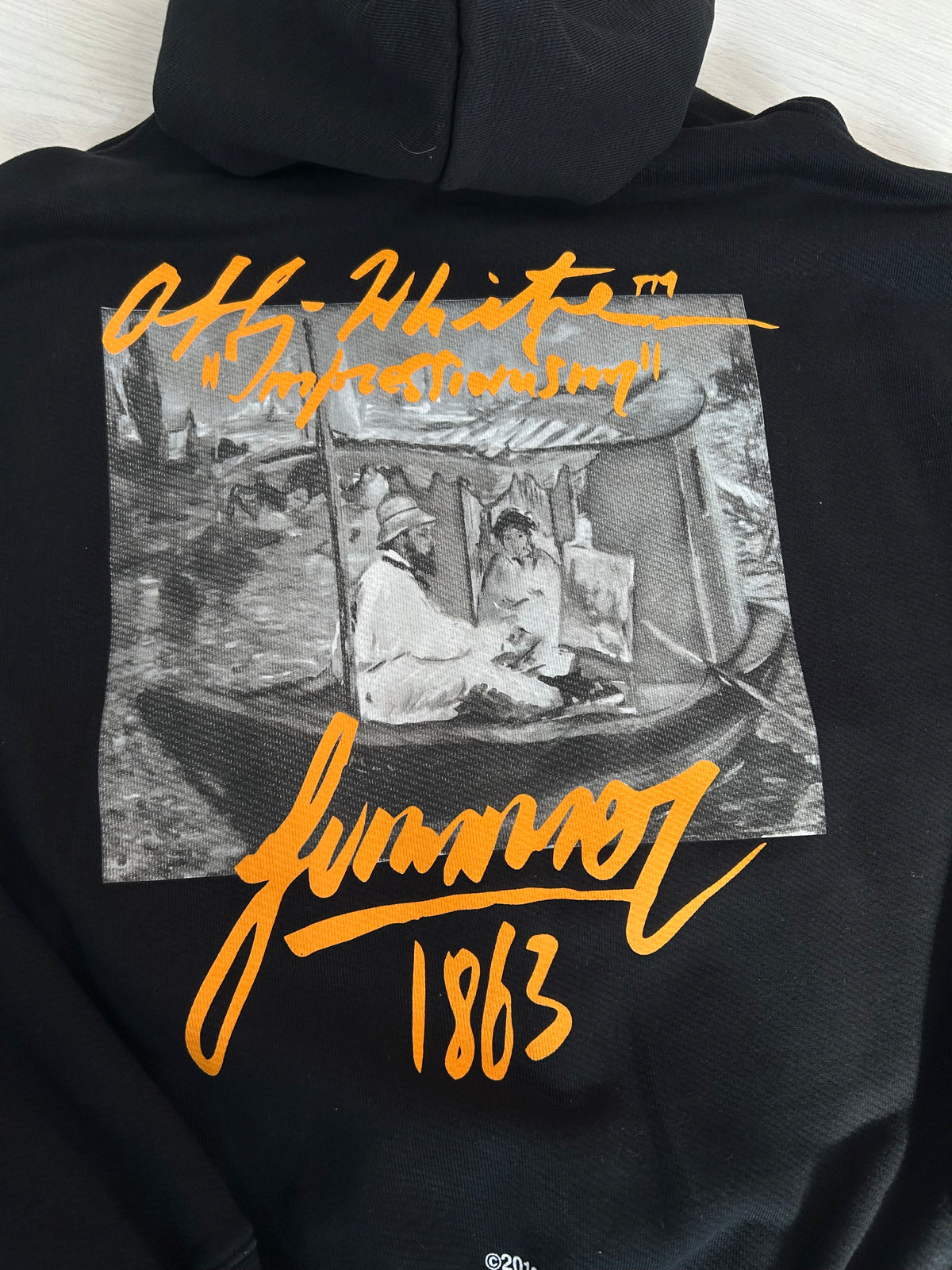 Off-White ‘Impressionism Summer 1863’ Hoodie - Size Medium