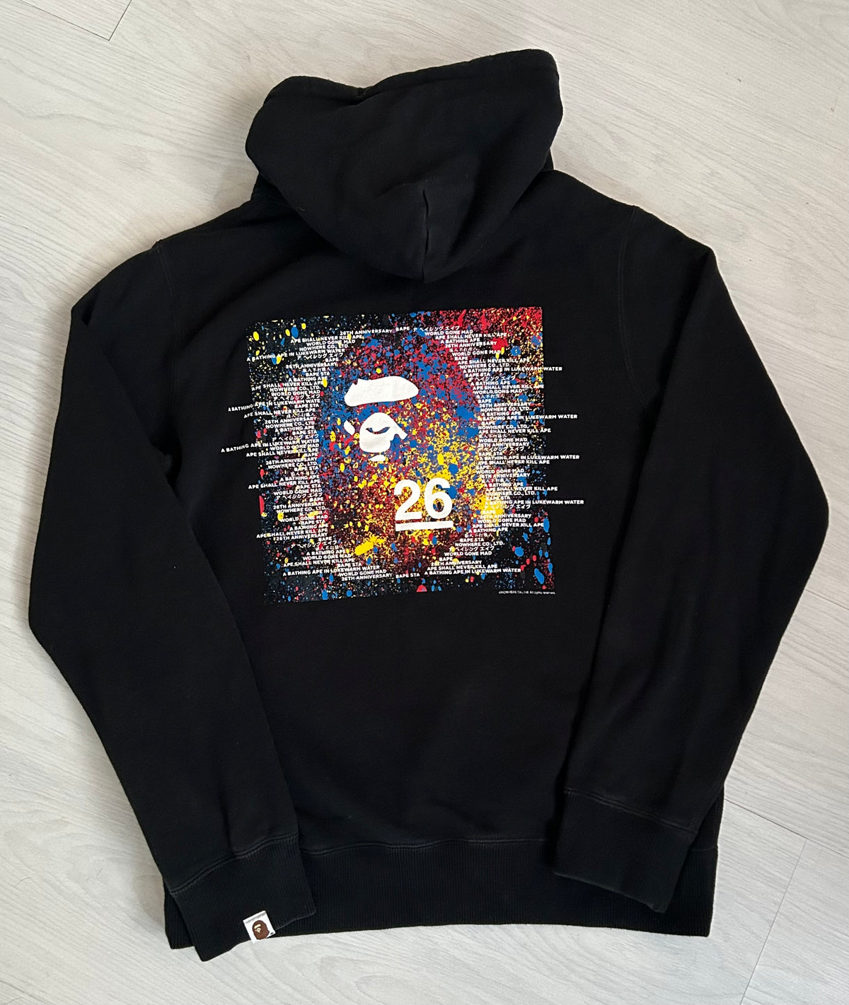 A Bathing Ape Nowhere 26th Anniversary Hoodie - Size Medium