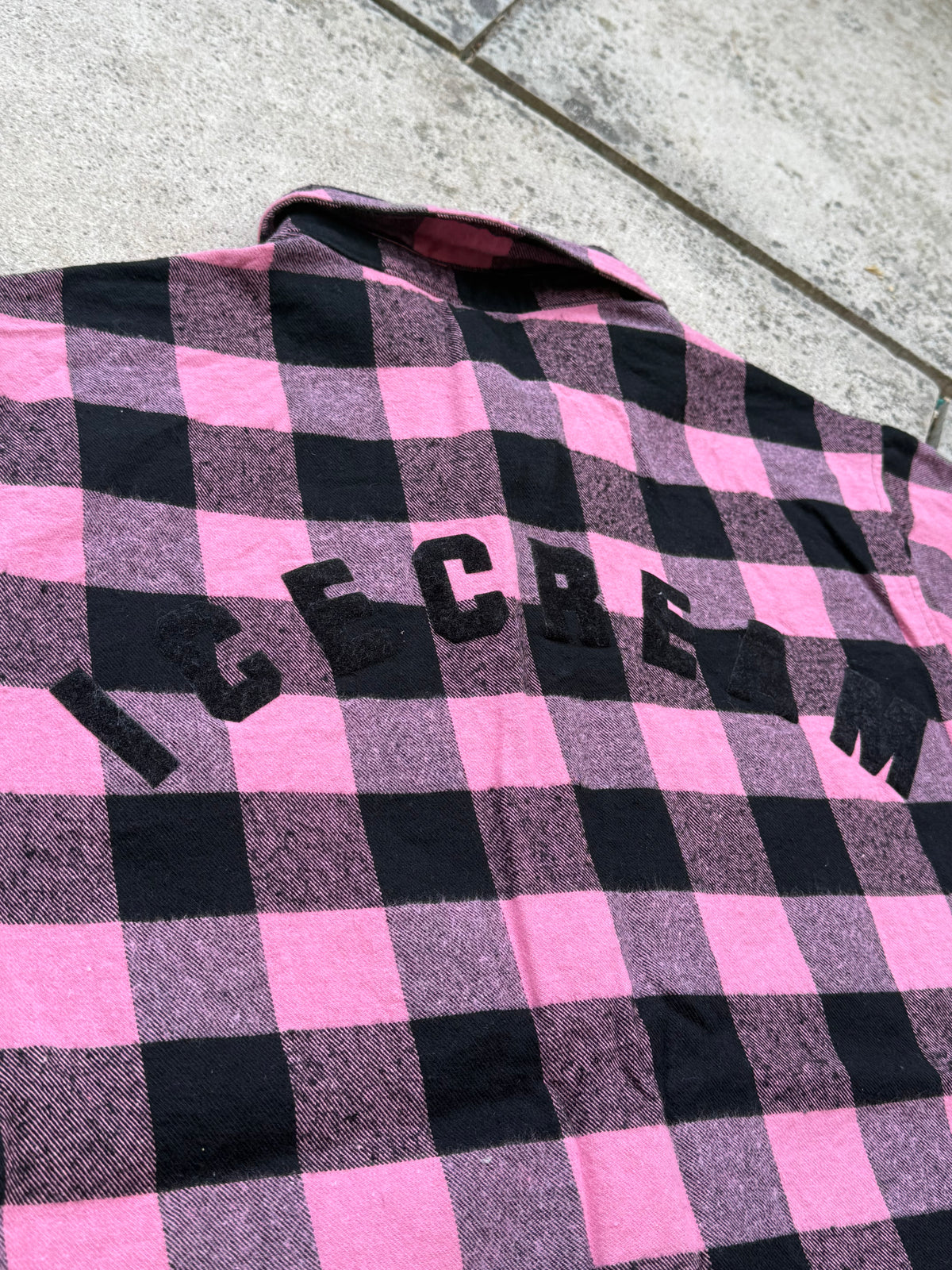 Billionaire Boys Club ICECREAM Flannel Shirt - Size Small
