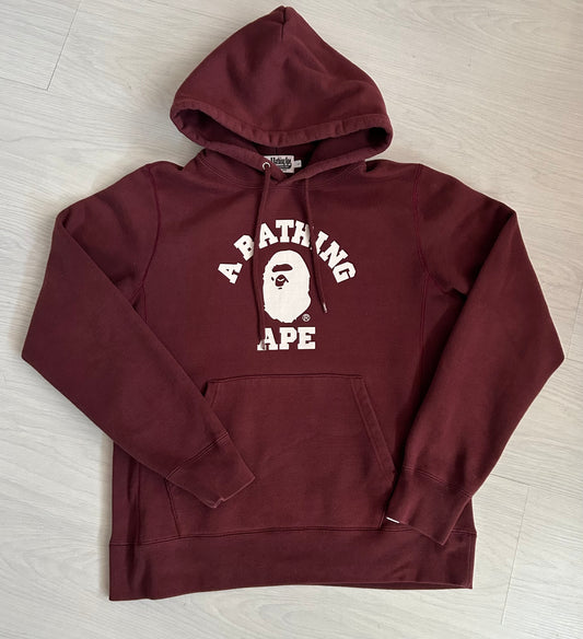A Bathing Ape College Hoodie - Size Large