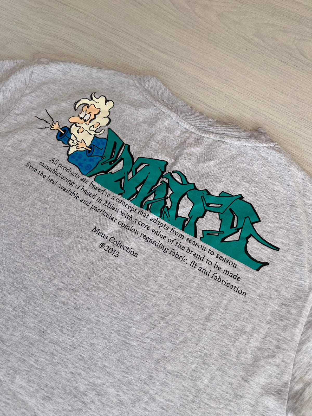 Off-White Wizard Graffiti T-Shirt - Size Medium