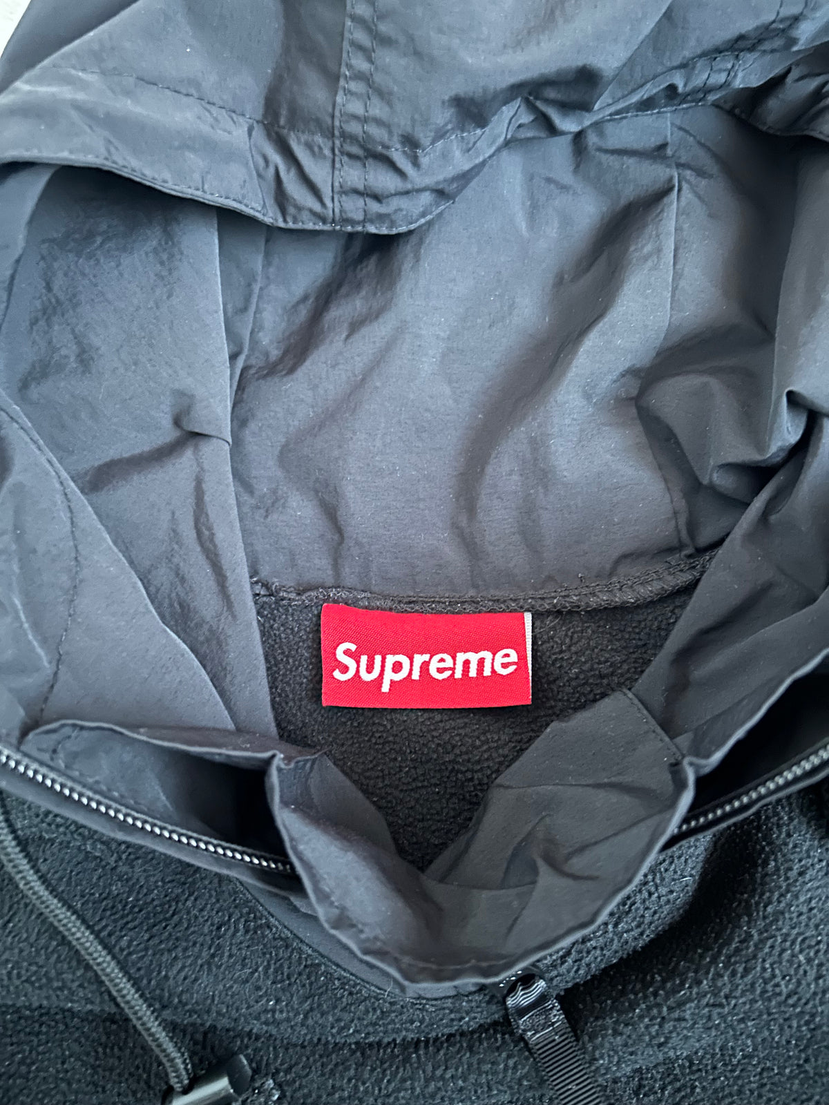 Supreme Fleece Anorak Hoodie - Size Small