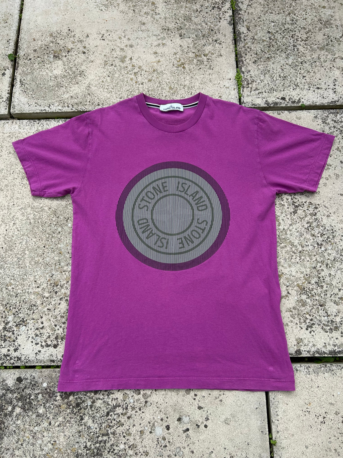 Stone Island Lenticular Two T-Shirt - Size Medium