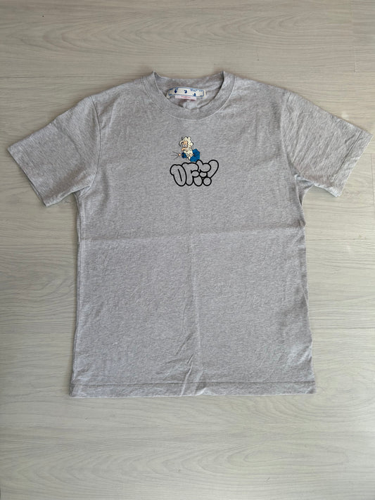 Off-White Wizard Graffiti T-Shirt - Size Medium