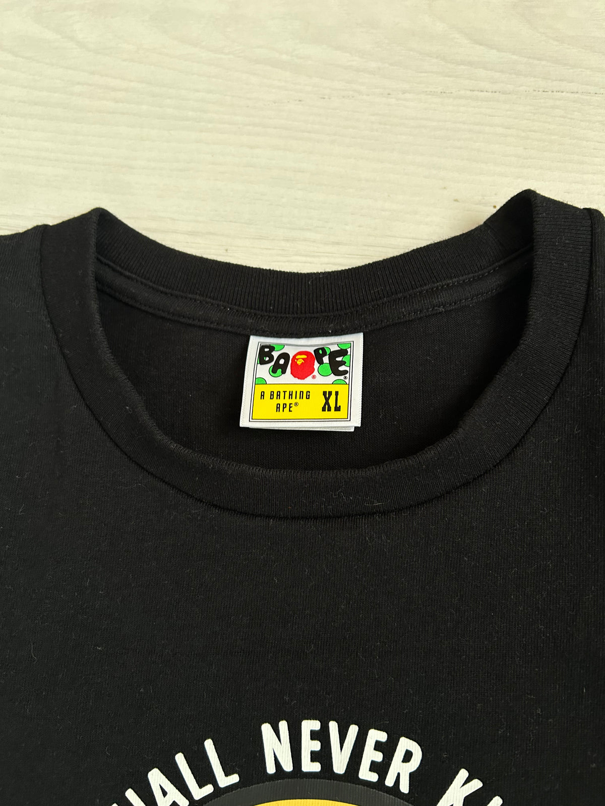 A Bathing Ape Genuine Garment Logo T-Shirt - Size XL