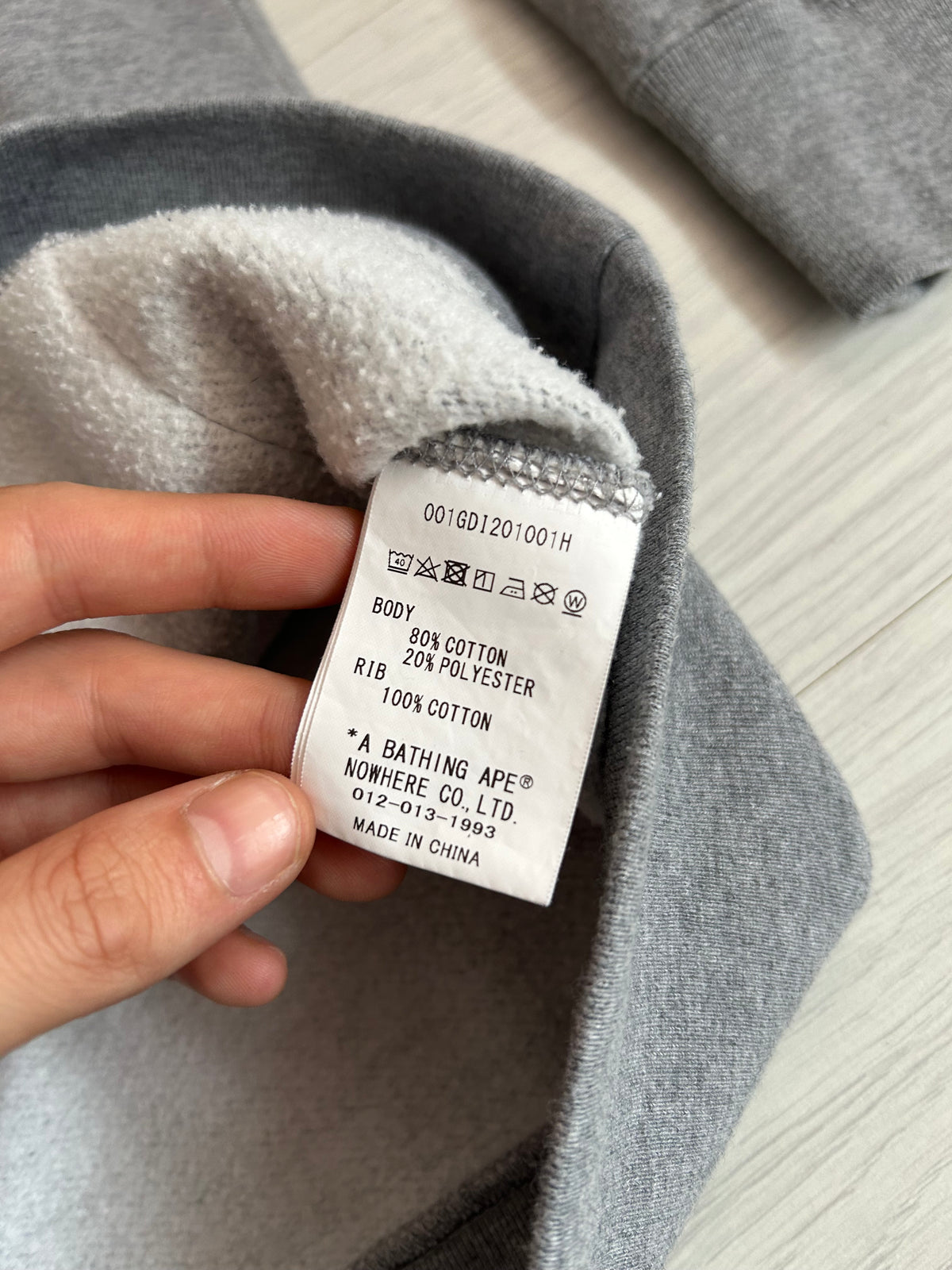 A Bathing Ape Happy New Year Hoodie - Size Large