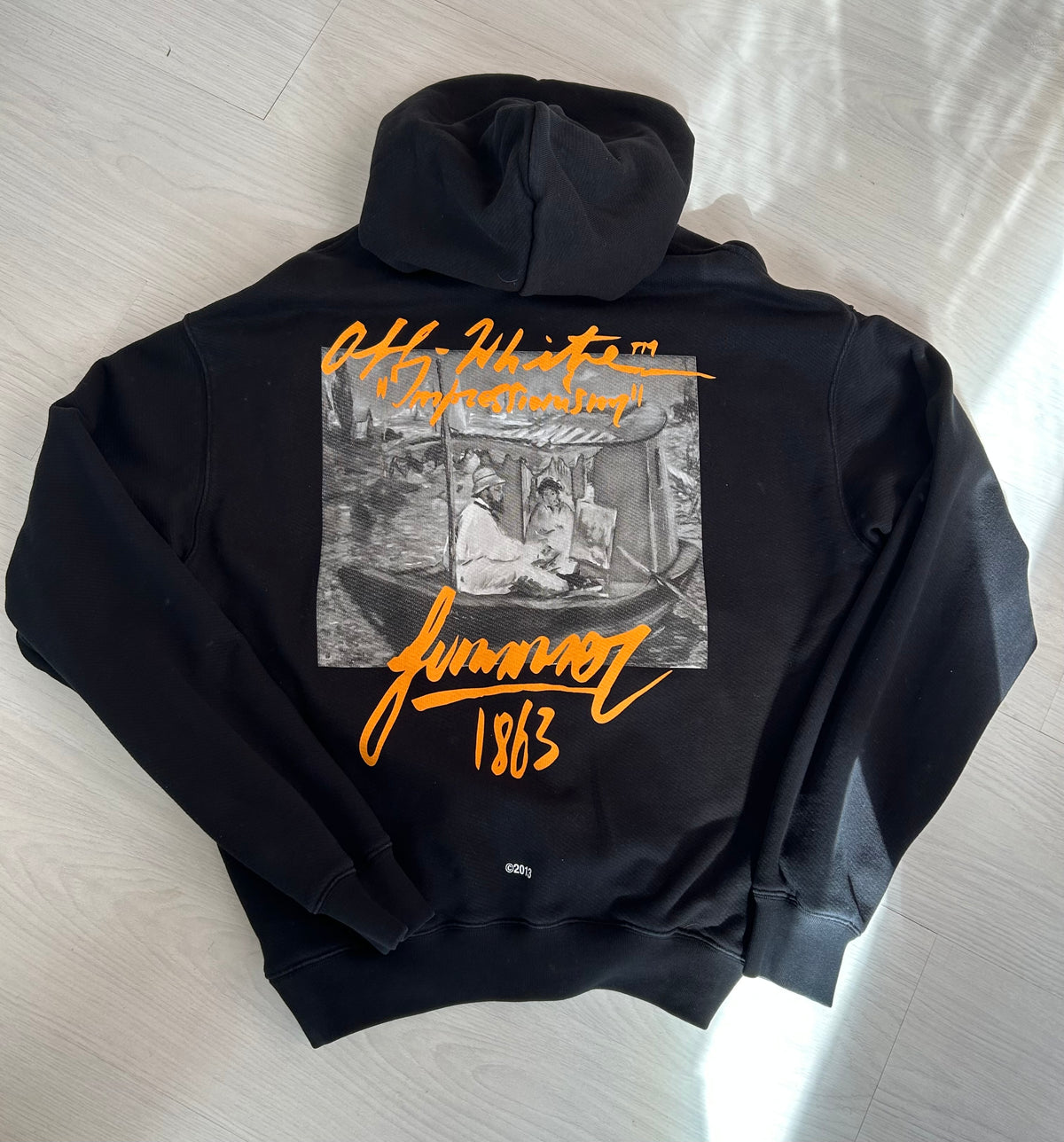 Off-White ‘Impressionism Summer 1863’ Hoodie - Size Medium