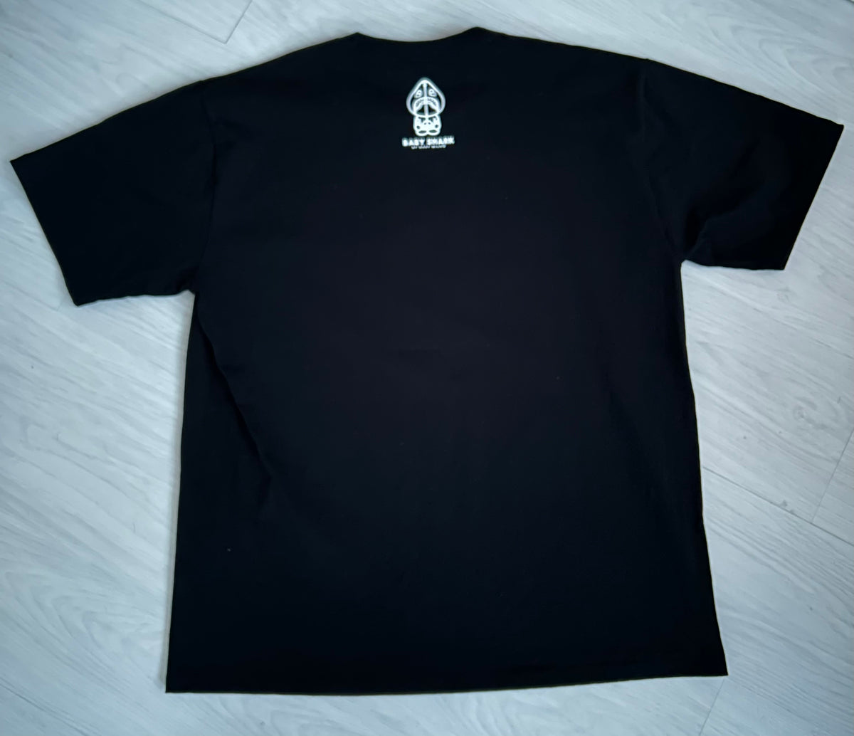 A Bathing Ape Baby Milo Shark College T-Shirt - Size XXL