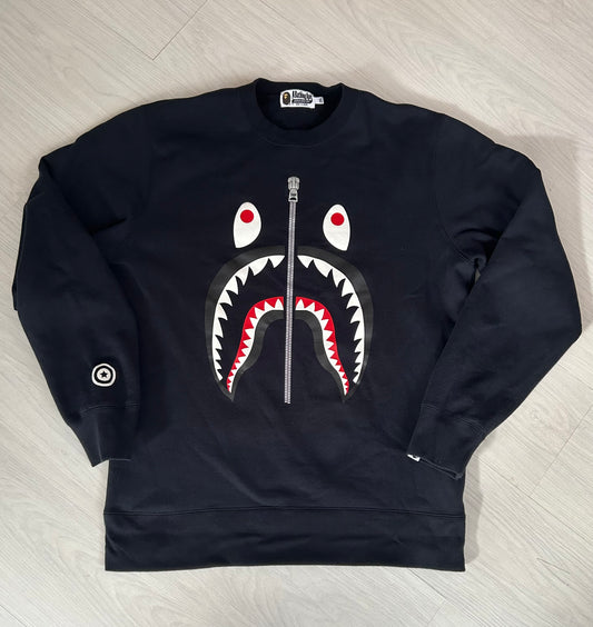A Bathing Ape Shark Crewneck - Size XXL