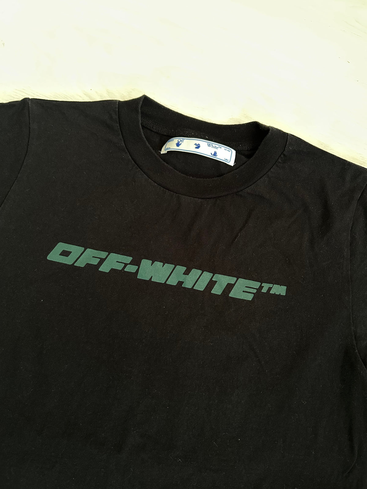 Off-White Trellis Worker T-Shirt - Size Small